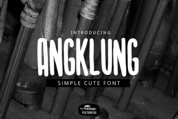 Angklung Font for Eye-Catching Branding