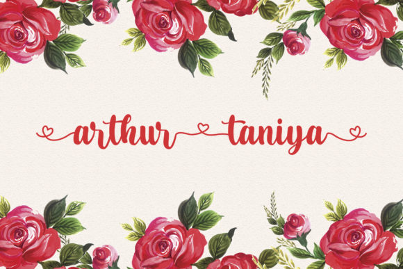 Arthur Taniya: A Script Font That Elevates Editorial Design