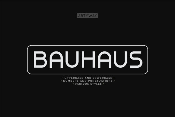 Bauhaus Font Review: A Minimalist Sans Serif for Modern Branding