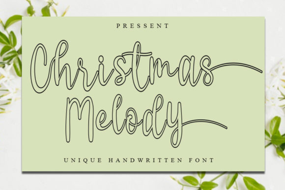 Christmas Melody: A Handwritten Font That Elevates Your Campaigns