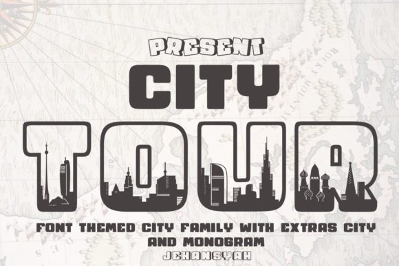City Tour Font Review for Branding Projects