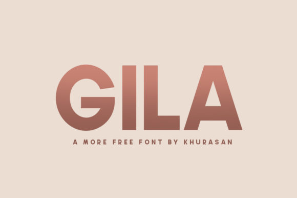 Enhance Your Brand with the Modern Gila Font