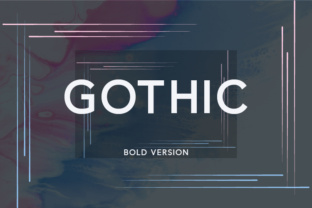 Gothic Bold: A Modern Sans Serif for Web Design