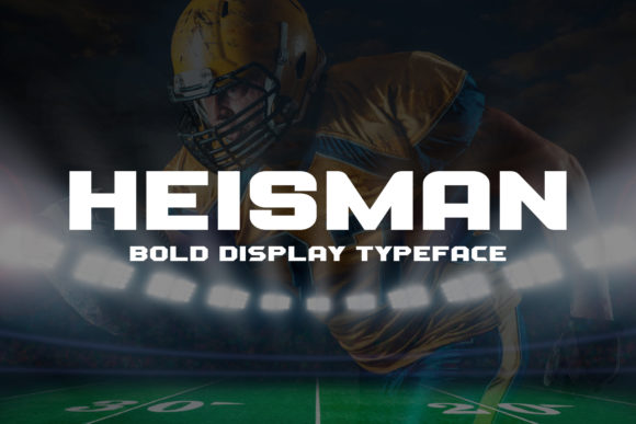 Heisman: A Versatile Sans Serif Font for Craft Creations
