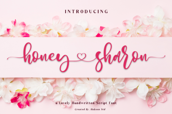 Honey Sharon: A Modern Script Font for Branding Projects