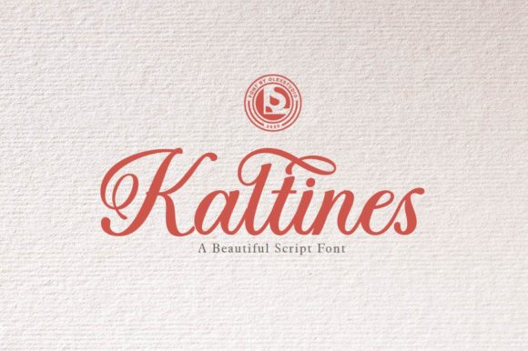 Kaltines: A Stylish Script Font for Modern Web Design