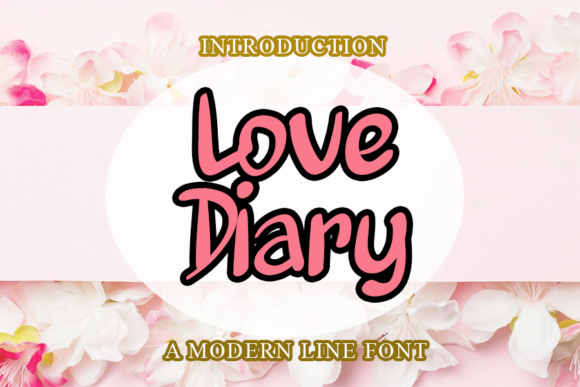Love Diary: A Handwritten Font for Editorial Elegance