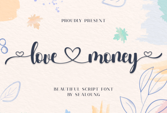 Love Money Script Font for Web Design