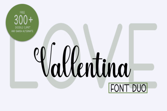 Love Vallentina Duo: A Script Font for Business Branding