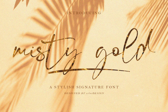 Misty Gold Font for Timeless Branding
