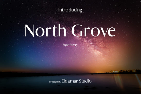 North Grove: A Delicate Sans Serif Font for Modern Branding