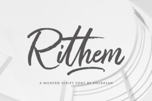 Rithem: A Handwritten Font for Timeless Branding