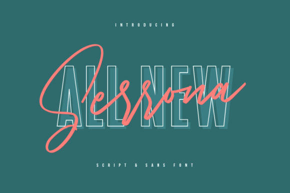 Serrona Duo: A Versatile Font for Creative Branding Projects