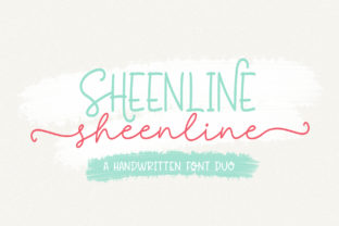 Sheenline Duo: A Contemporary Font for Handmade Creations