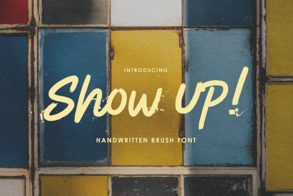 Show Up Font for Web Design