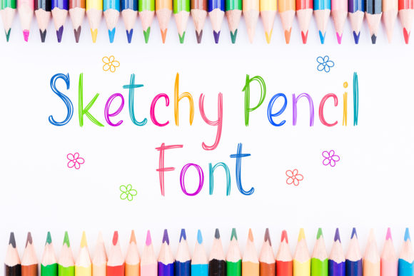 Sketchy Pencil: A Handwritten Font for Creative Projects