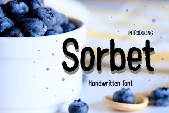 Sorbet Font for Web Design and Branding