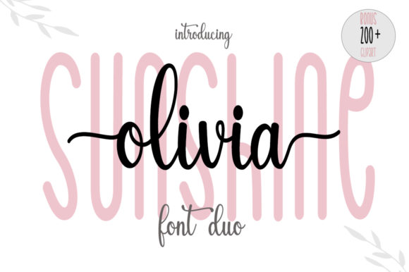 Sunshine Olivia: The Script Font That Elevates Your Campaigns