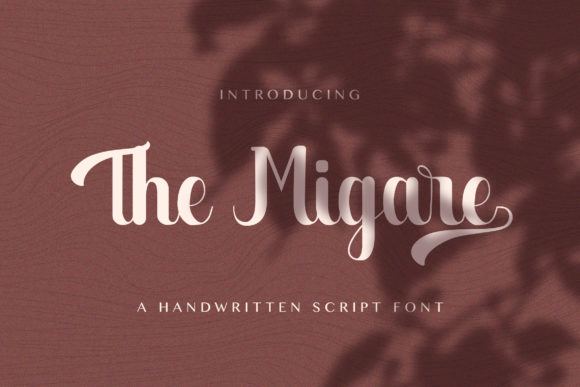 The Migare: A Timeless Script Font for Handmade Creations