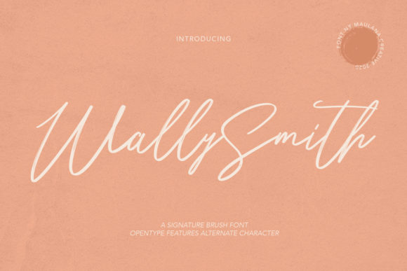 Wally Smith: A Handwritten Font for Modern Web Design