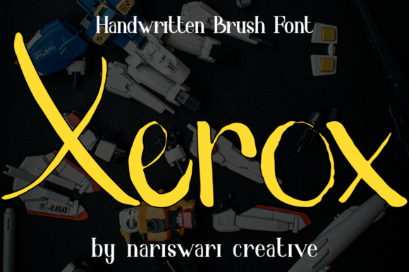 Xerox: A Handwritten Font for Editorial Elegance