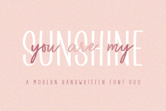 You Are My Sunshine Font Review